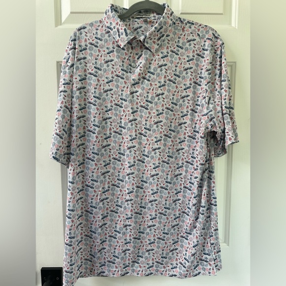 Straight Down Spartan Fourth Polo Shirt - Picture 1 of 6
